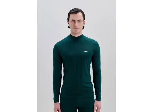 POC Layer Merino pánske spodné tričko dlhý rukáv Pargasite Green