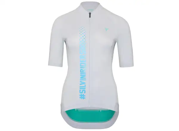 Silvini Mazzana dámsky dres krátky rukáv Cloud/Ocean