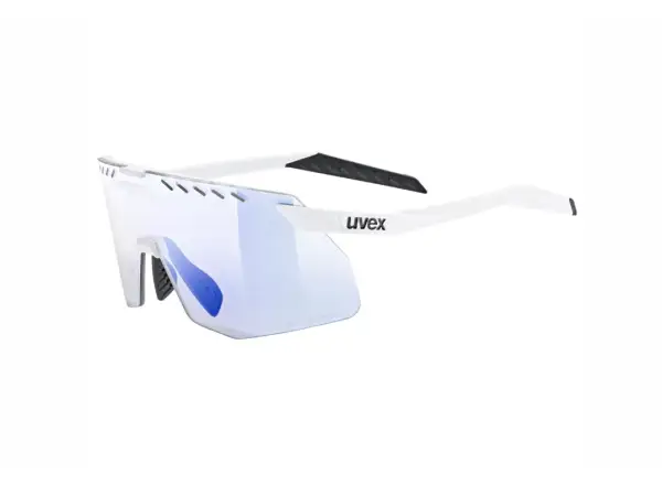 Uvex Pace Stage Variomatic Small okuliare White Matt/Mirror Blue