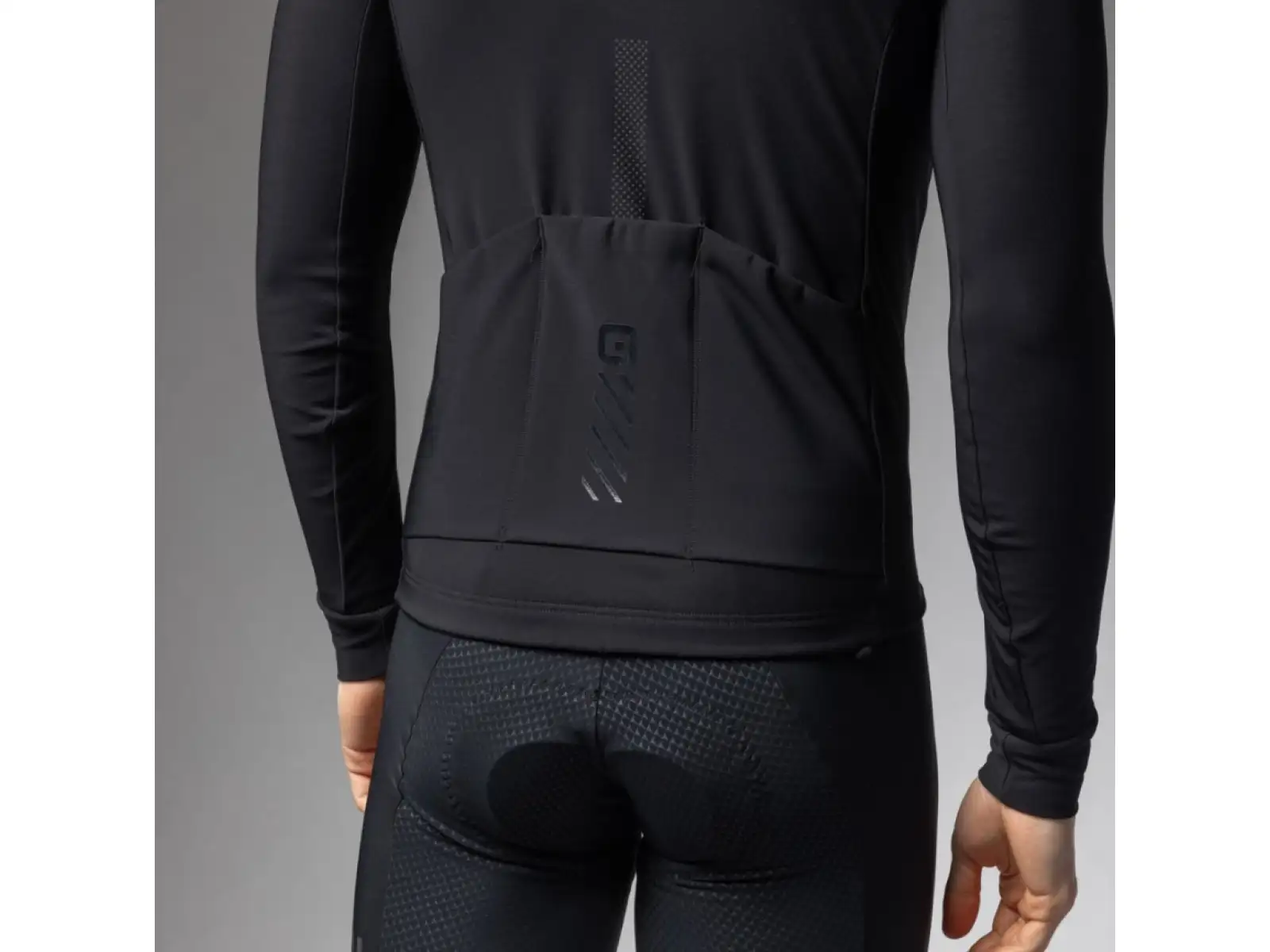 Alé Pragma Fondo 3.0 pánsky zateplený dres dlhý rukáv Black