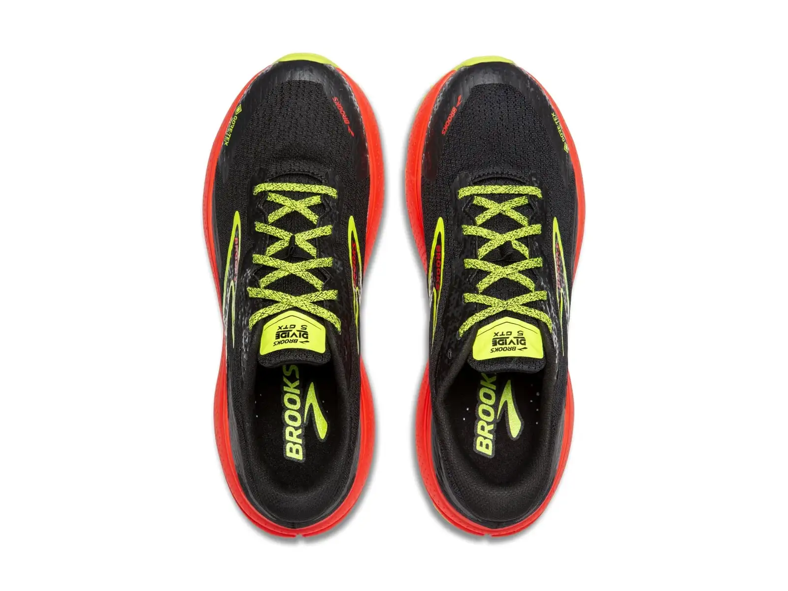 Brooks Divide 5 GTX pánske bežecké topánky červená.