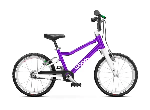 Woom 3 Purple Automagic 16" detský bicykel