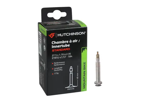 Hutchinson Standard MTB duša 27,5x1,70-2,35" galuskový ventil 48 mm