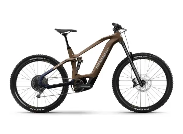 Haibike AllMtn CF 8 celoodpružený elektrobicykel Choco/Midnight