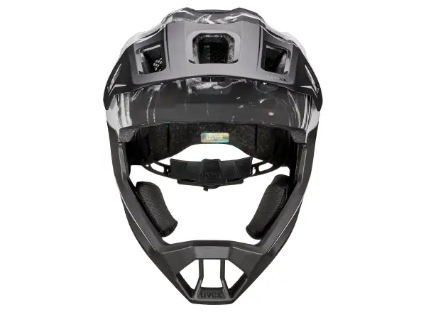 Uvex React JR Fullface MTB prilba White Matt