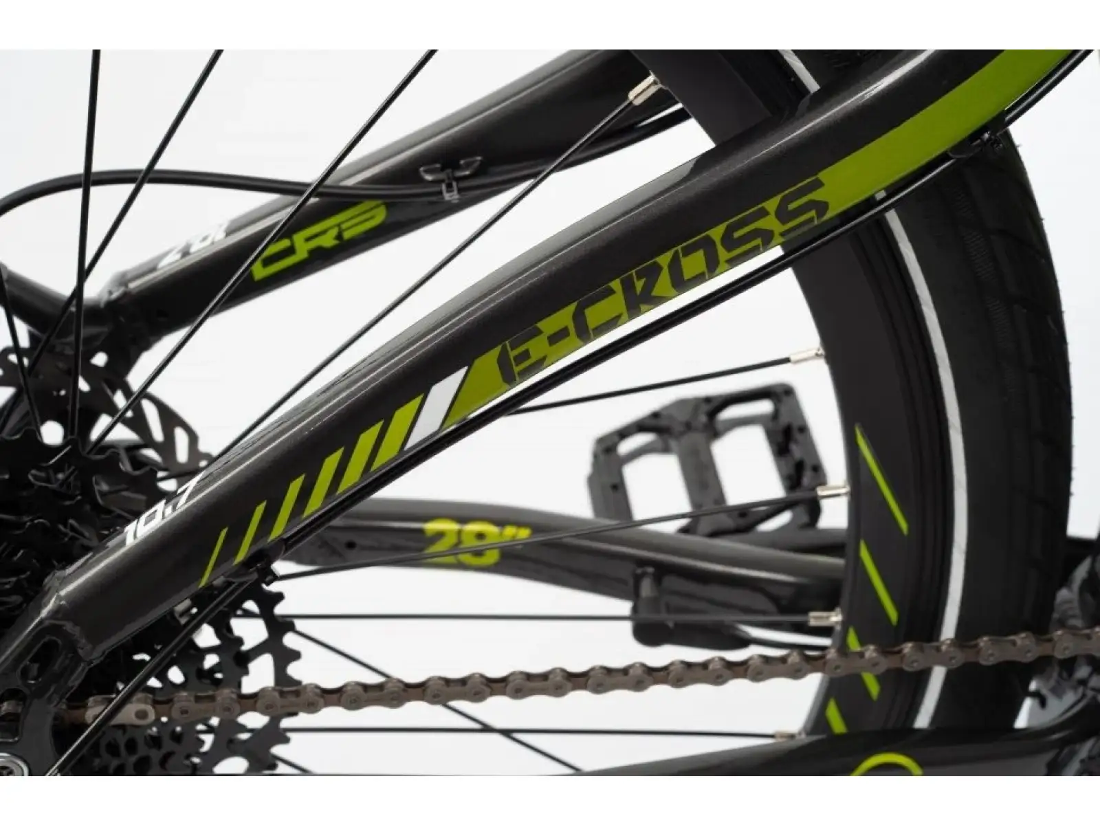 Crussis e-Cross 10.7 pánsky krosový elektrobicykel
