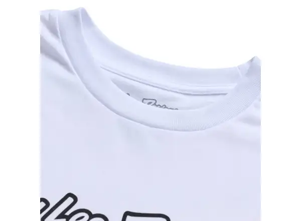 Troy Lee Designs Signature pánske tričko krátky rukáv White/Black