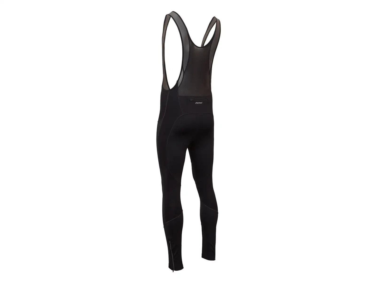 Silvini Movenza Bib pánske membránové nohavice s laclom black/cloud