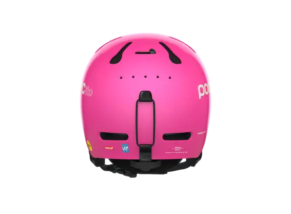 POC POCito Auric Cut MIPS detská lyžiarska prilba Fluorescent Pink