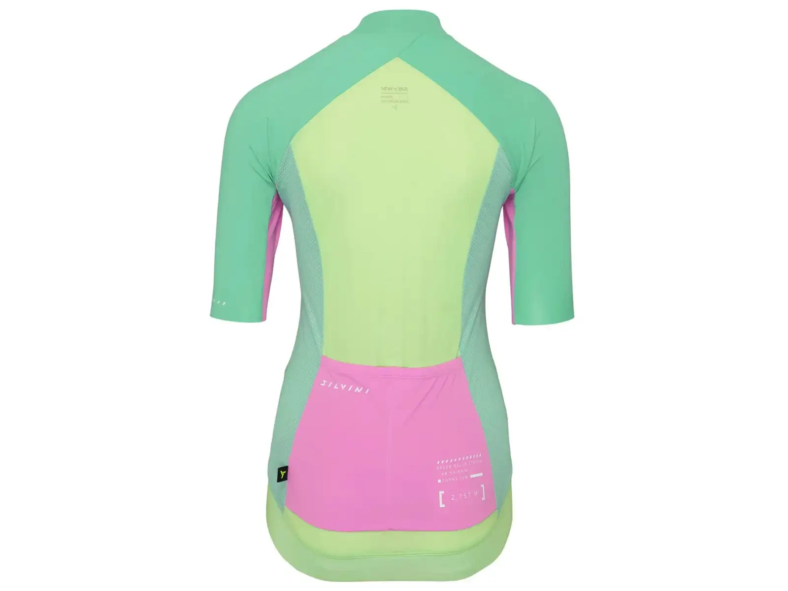 Silvini Stelvia dámsky dres krátky rukáv Ocean/Blush
