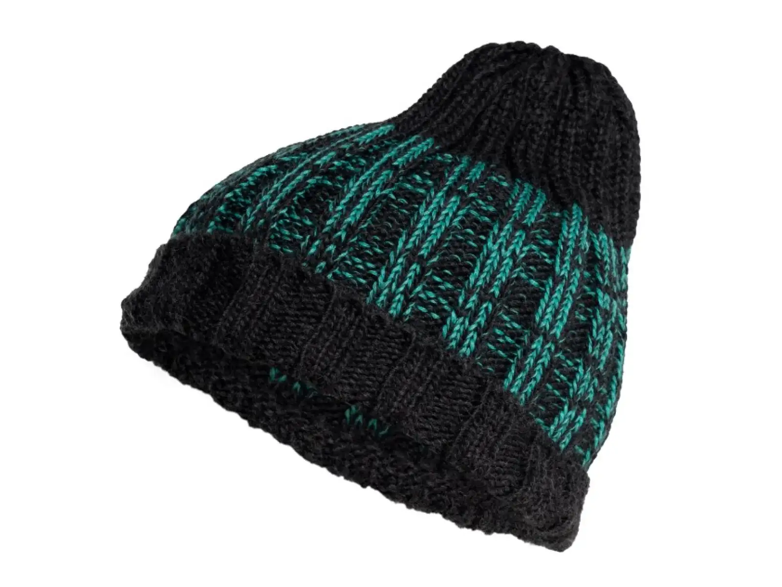 Kästle Čiapka Beanie Knit Cap Black/Mint