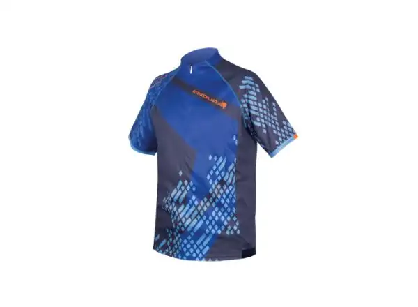 Endura Hummvee Ray II pánsky dres modrý