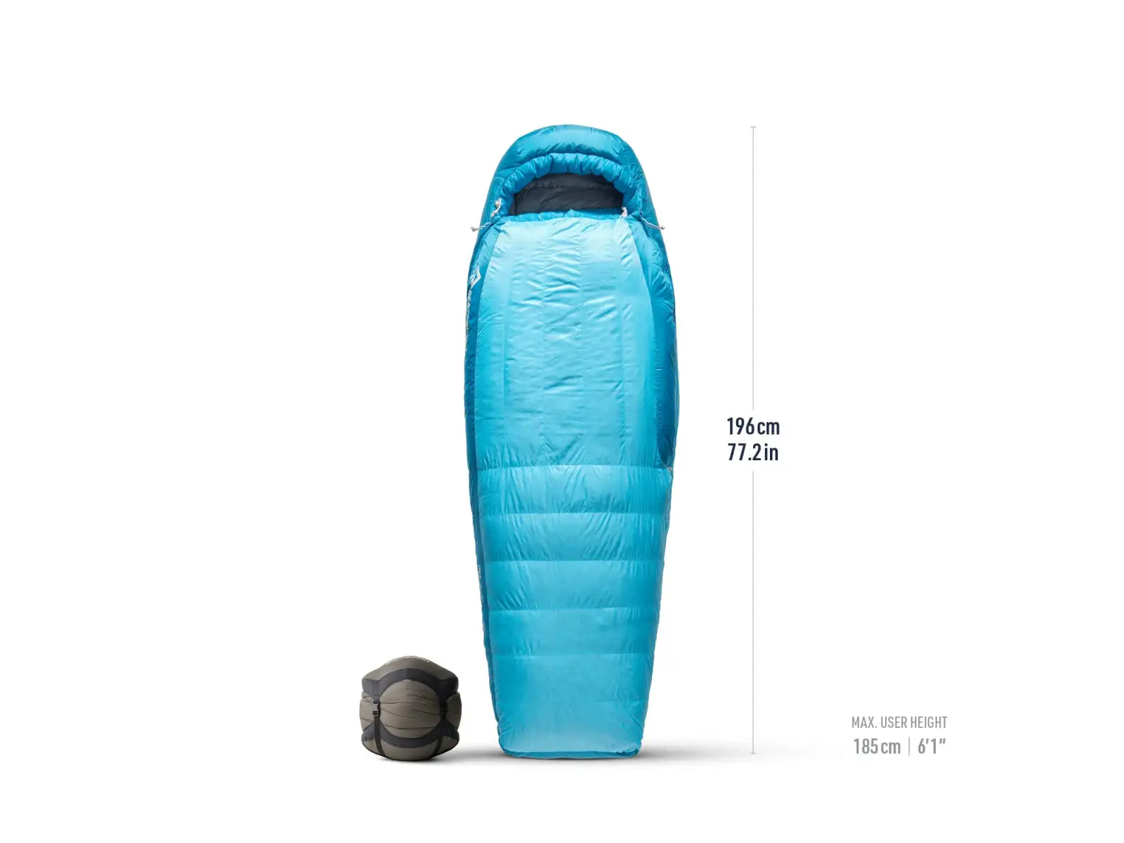 Sea To Summit Trek dámsky spací vak -9C Blue Atoll