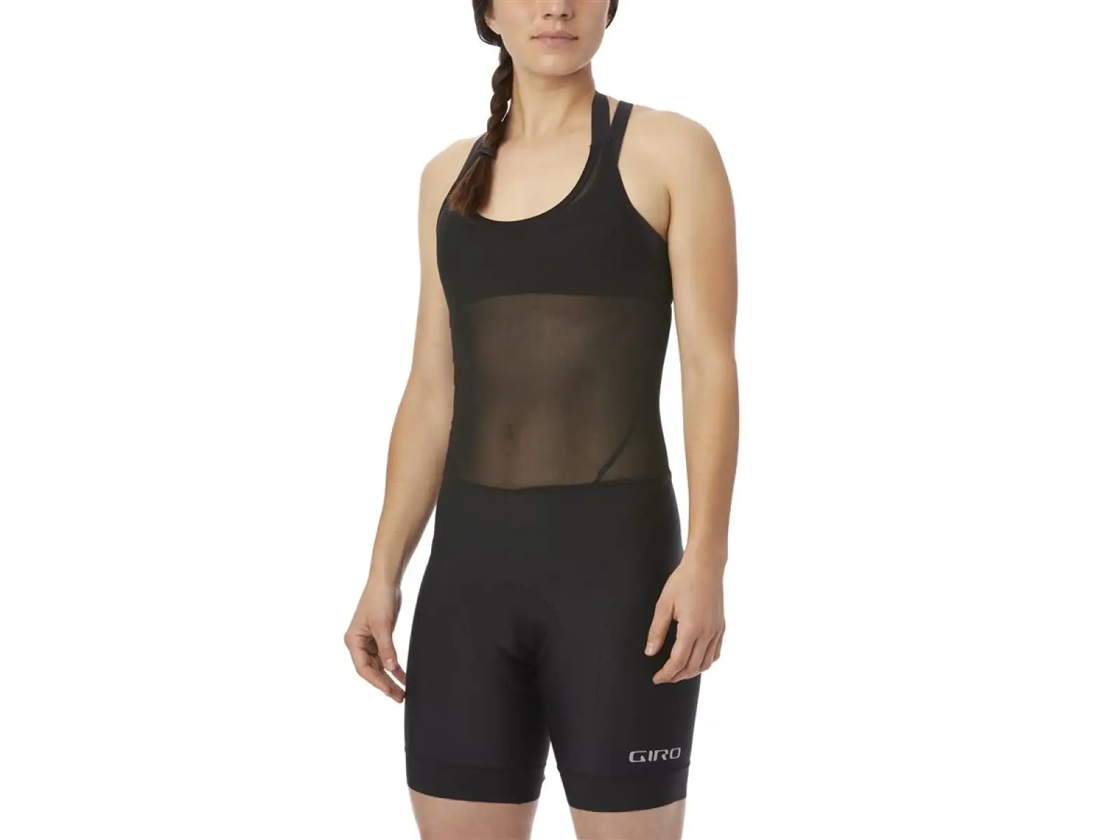 Giro Chrono Sport Halter Bib dámske šortky s laclom a podšívkou Black
