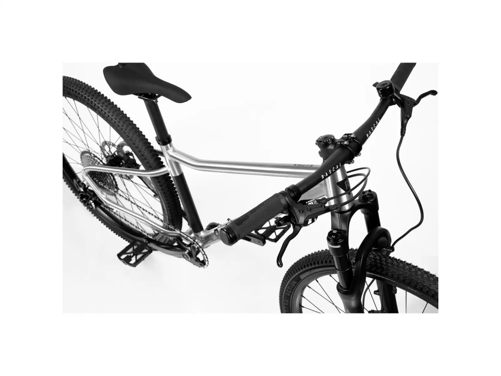Rascal Wild 27 Limited detský bicykel Silver
