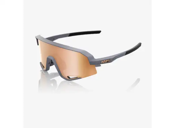 100% Slendale slnečné okuliare Soft Tact Grey/HiPER Copper Mirror