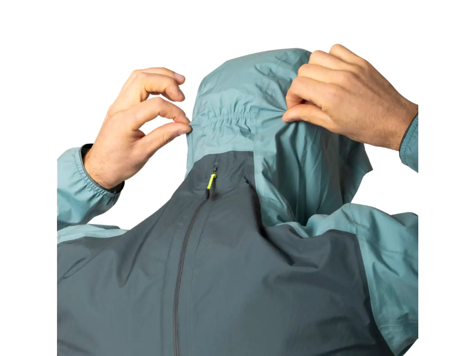 Dynafit Alpine 3 L pánska bežecká bunda Smoke Blue