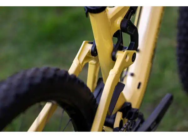 Rock Machine Whizz FS II 90 AXS horský bicykel Panama Yellow