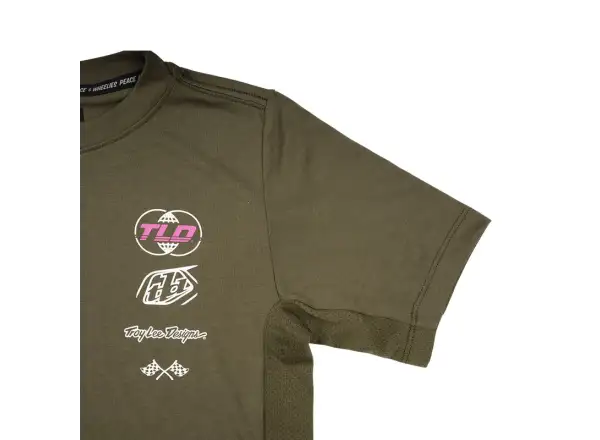 Troy Lee Designs Skyline Ride Tee detský dres krátky rukáv Worldwide Caper