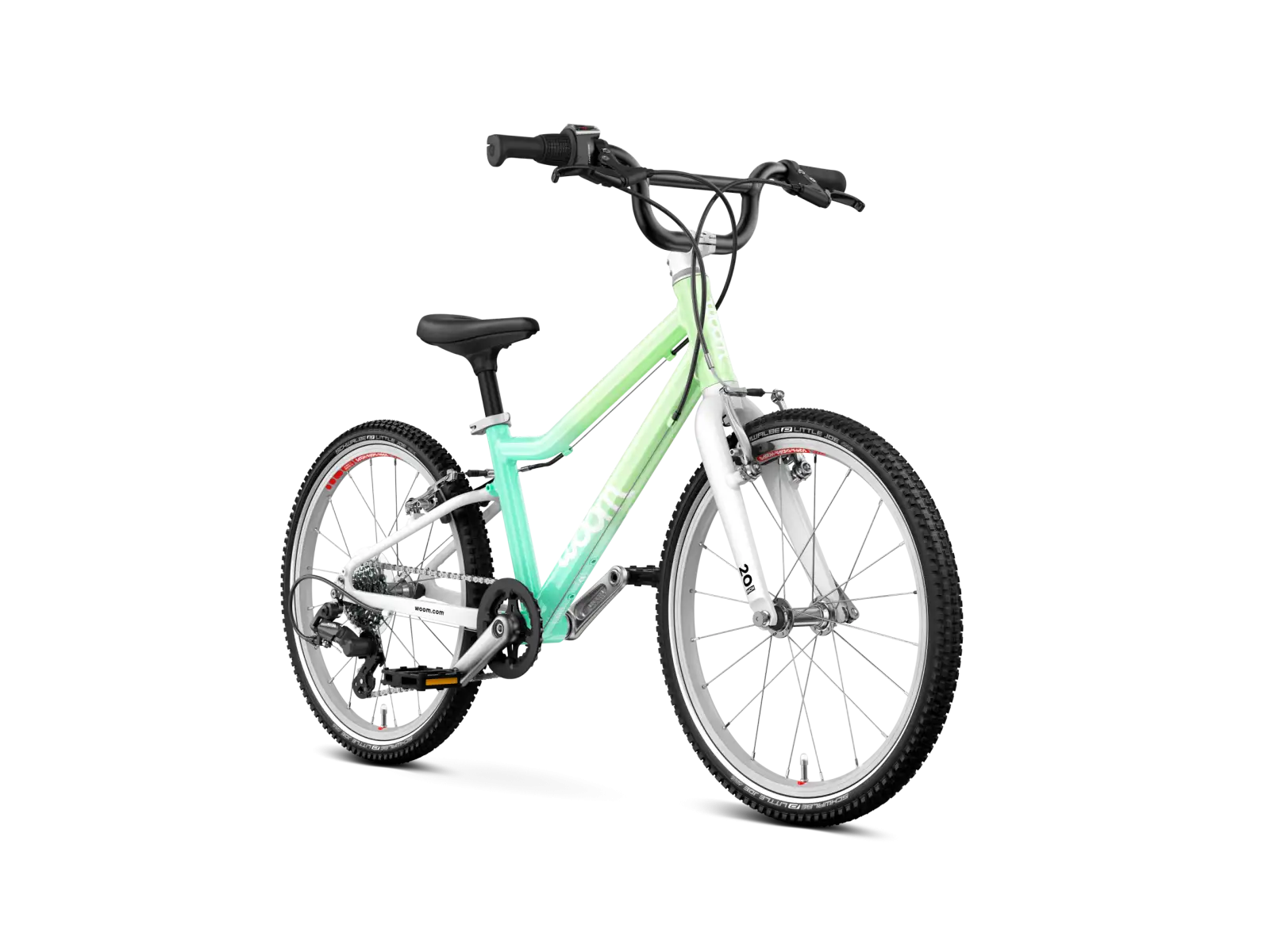 Woom GO 4 detský bicykel 20 Spearmint Crush Limited