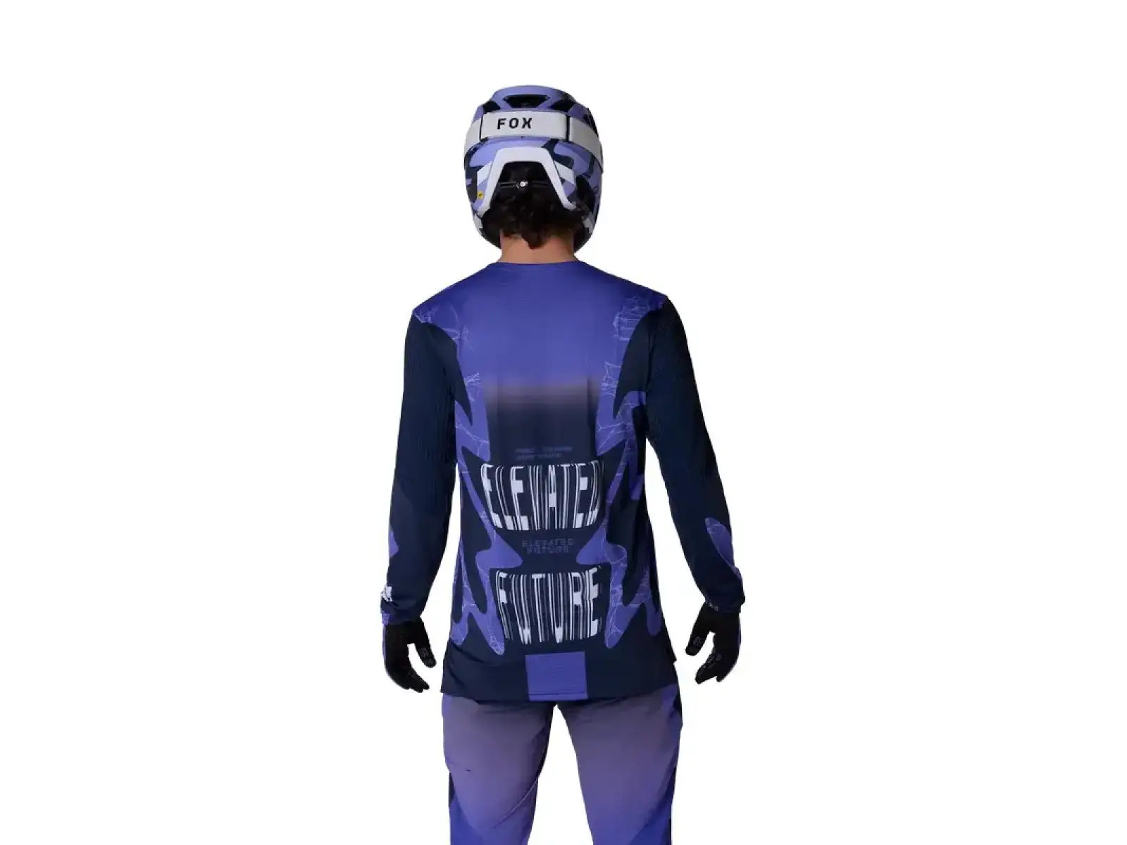 Fox Flexair pánsky dres dlhý rukáv Diffuse Special Edition Blueberry