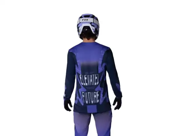Fox Flexair pánsky dres dlhý rukáv Diffuse Special Edition Blueberry