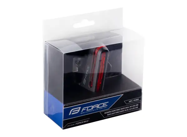 Force SKATO 20 LED zadná blikačka USB-C