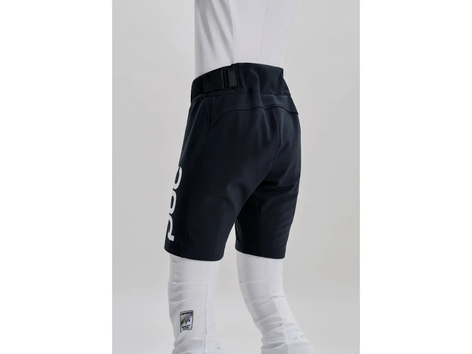 POC Jr Race Shorts zateplené šortky Uranium Black 