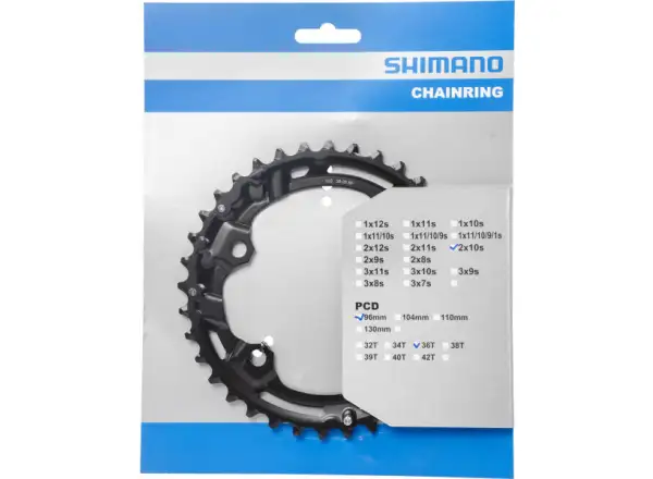 Shimano Deore FC-M4100-2/M4100-B2 prevodník 2x10 sp. 36 zubov