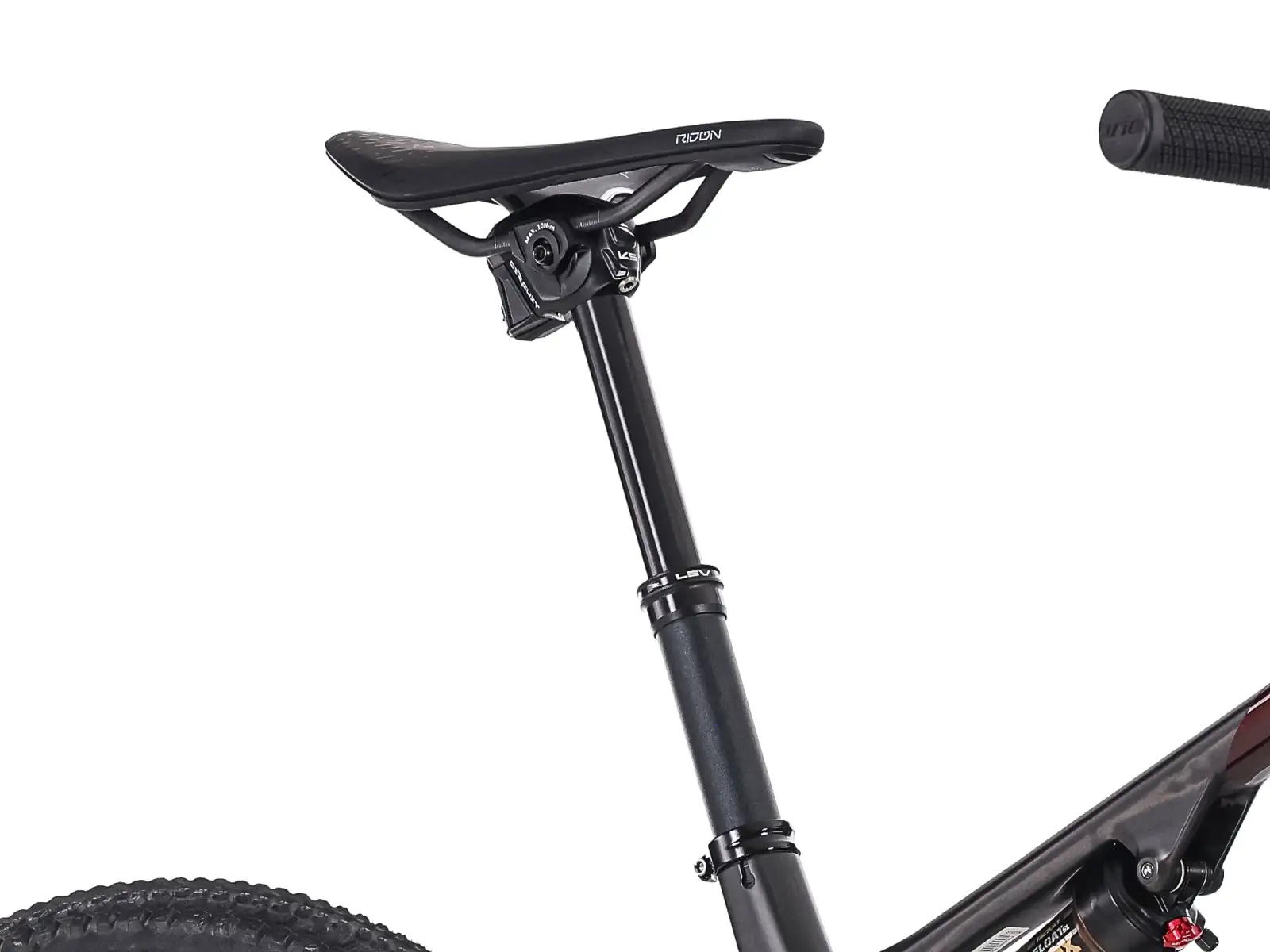 Superior XF 9.9 Team celoodpružený bicykel Red Carbon/ Matte Carbon