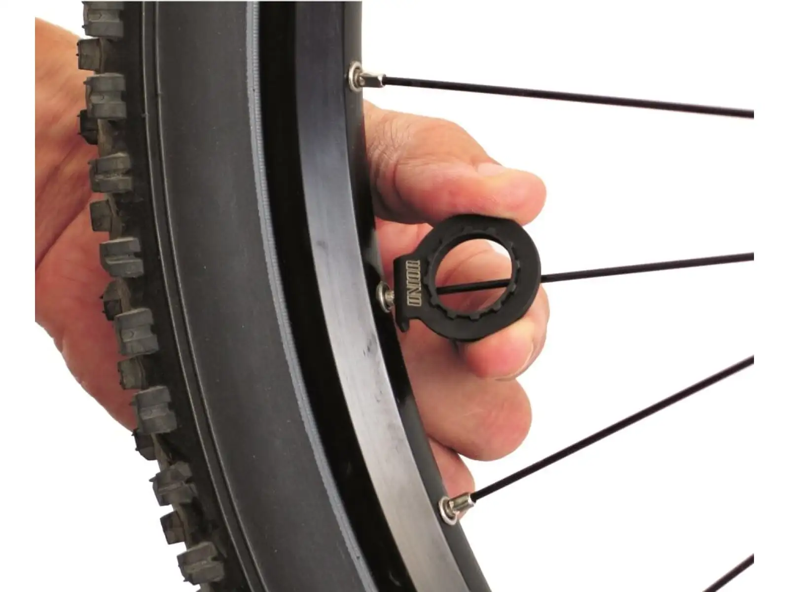 Unior centrovací kľúč 3,4mm a sťahovák kazety vreckový 2v1