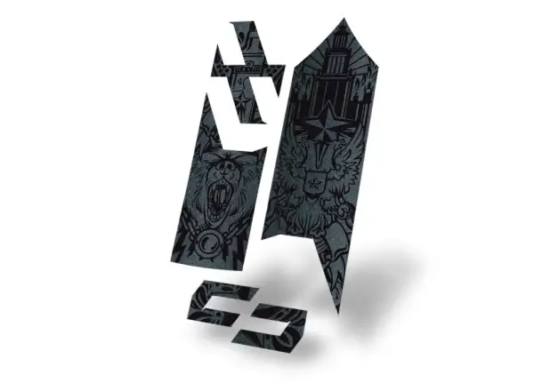 Unleazhed M02 Skin Sticker súprava nálepiek dawei dark