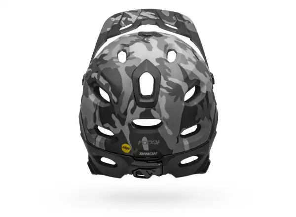 Prilba Bell Super DH Mips Mat/Gloss Black Camo