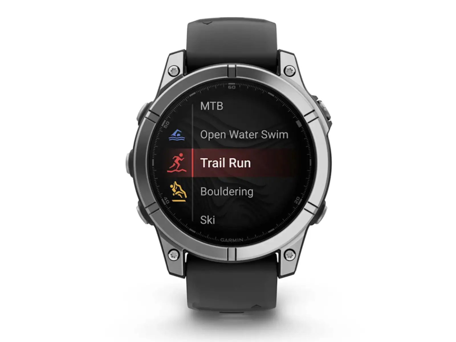 Garmin fenix E - 47 mm AMOLED inteligentné hodinky Slate Grey Steel