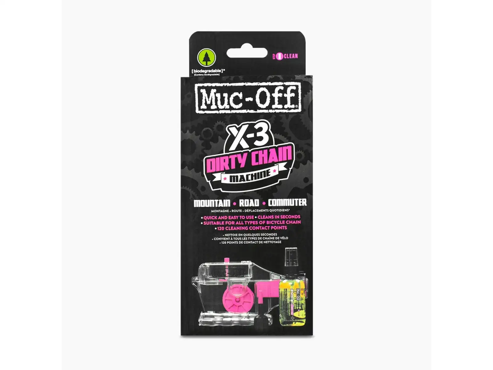 Muc-Off X3 Dirty Chain Machine práčka na reťaz