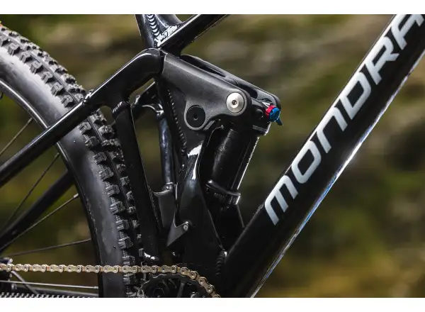 Mondraker Raze celoodpružený bicykel black/dirty white