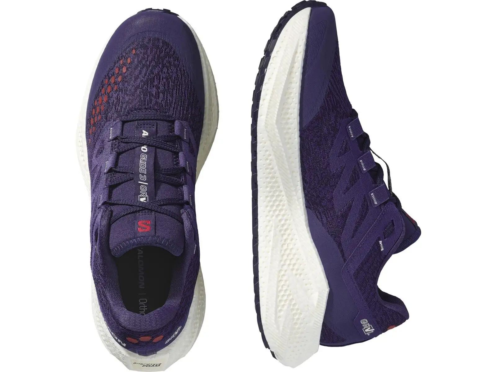 Salomon Aero Glide 3 GRVL pánska bežecká obuv Astral Aura/Vanilla Ice/Haute Red