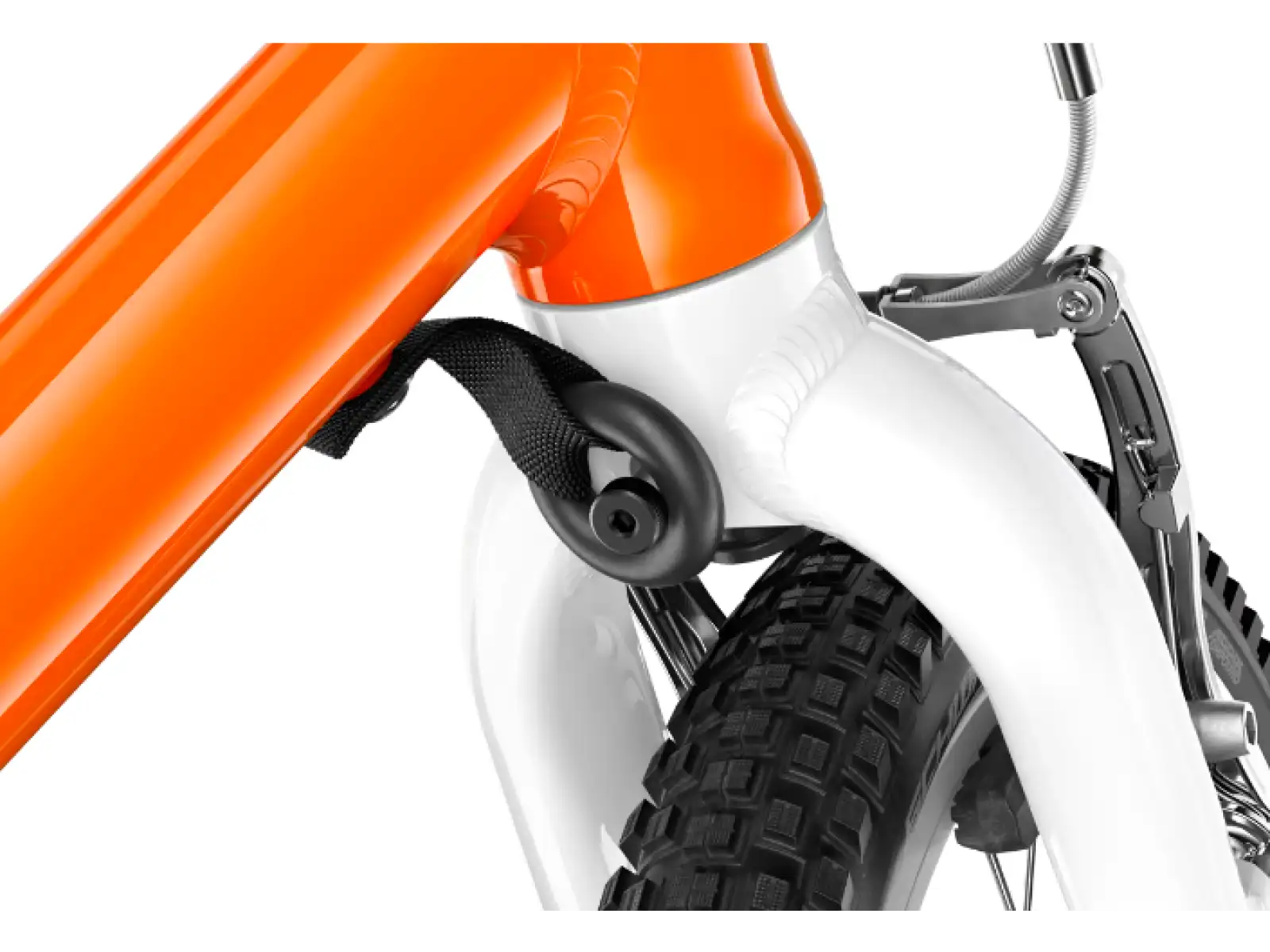 Woom 3 Flame Orange 16 detský bicykel
