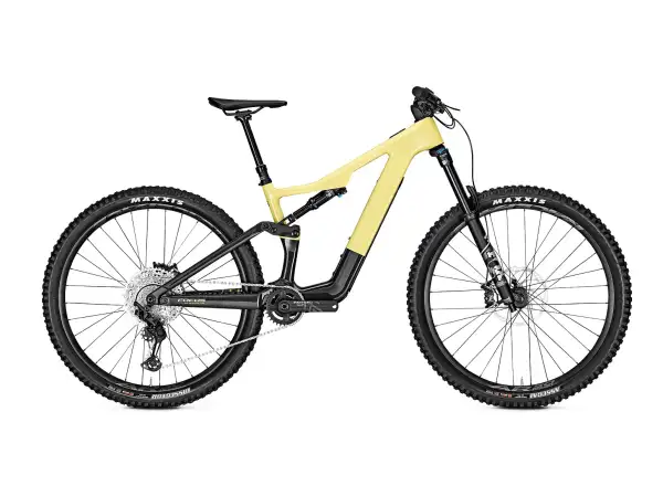 Focus Jam2 SL 8.8 DI 430 Wh horský elektrobicykel Limeyellow Glossy/Carbon Raw Glossy