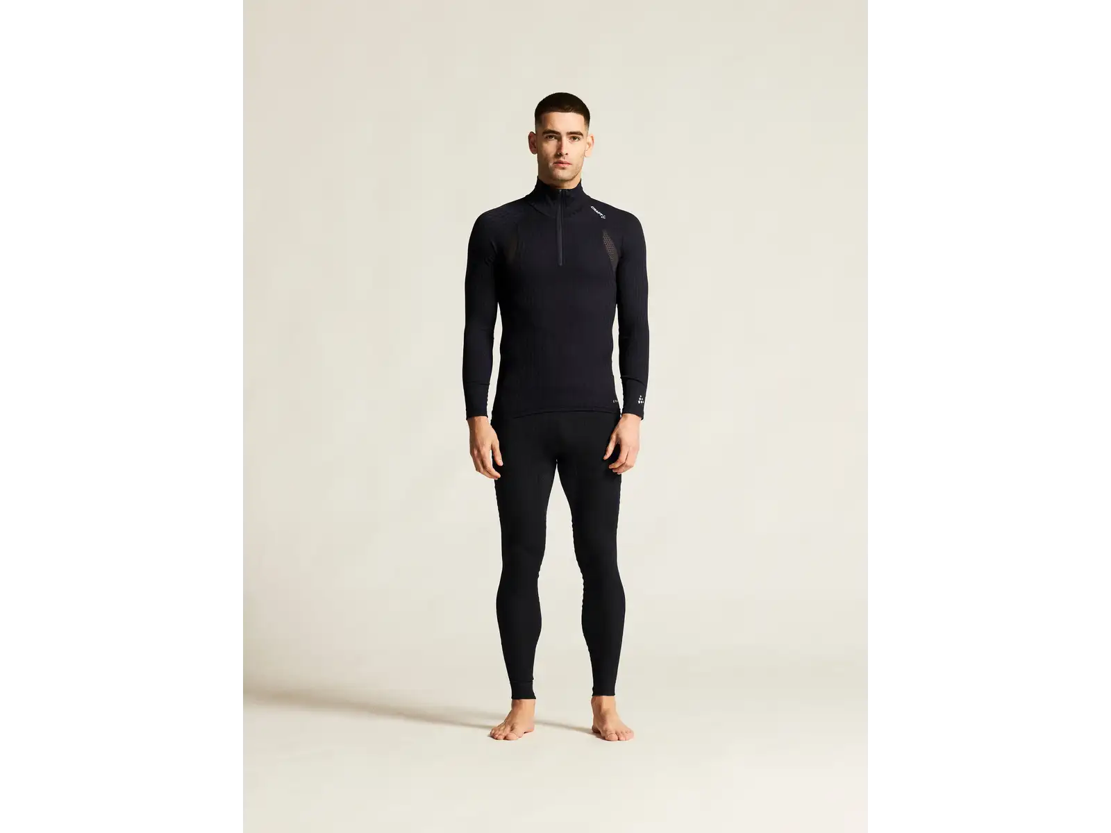 CRAFT Active Extreme X Zip pánske tričko čierna