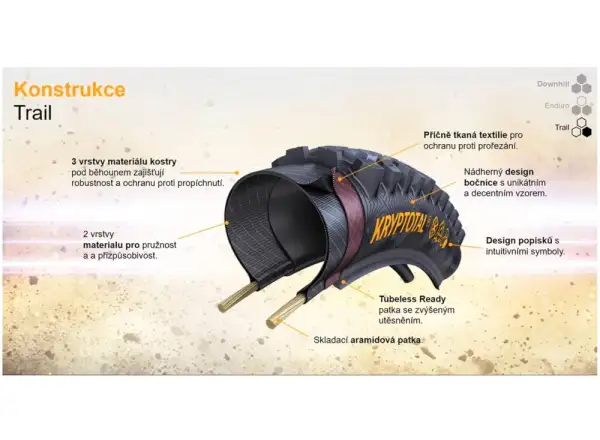 Continental Argotal Trail Endurance 29x2,60" TLR E-25 MTB plášť kevlar čierna