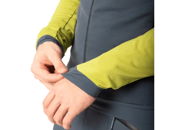 Dynafit Radical Polartec Hooded pánska bunda Golden Lime/0720