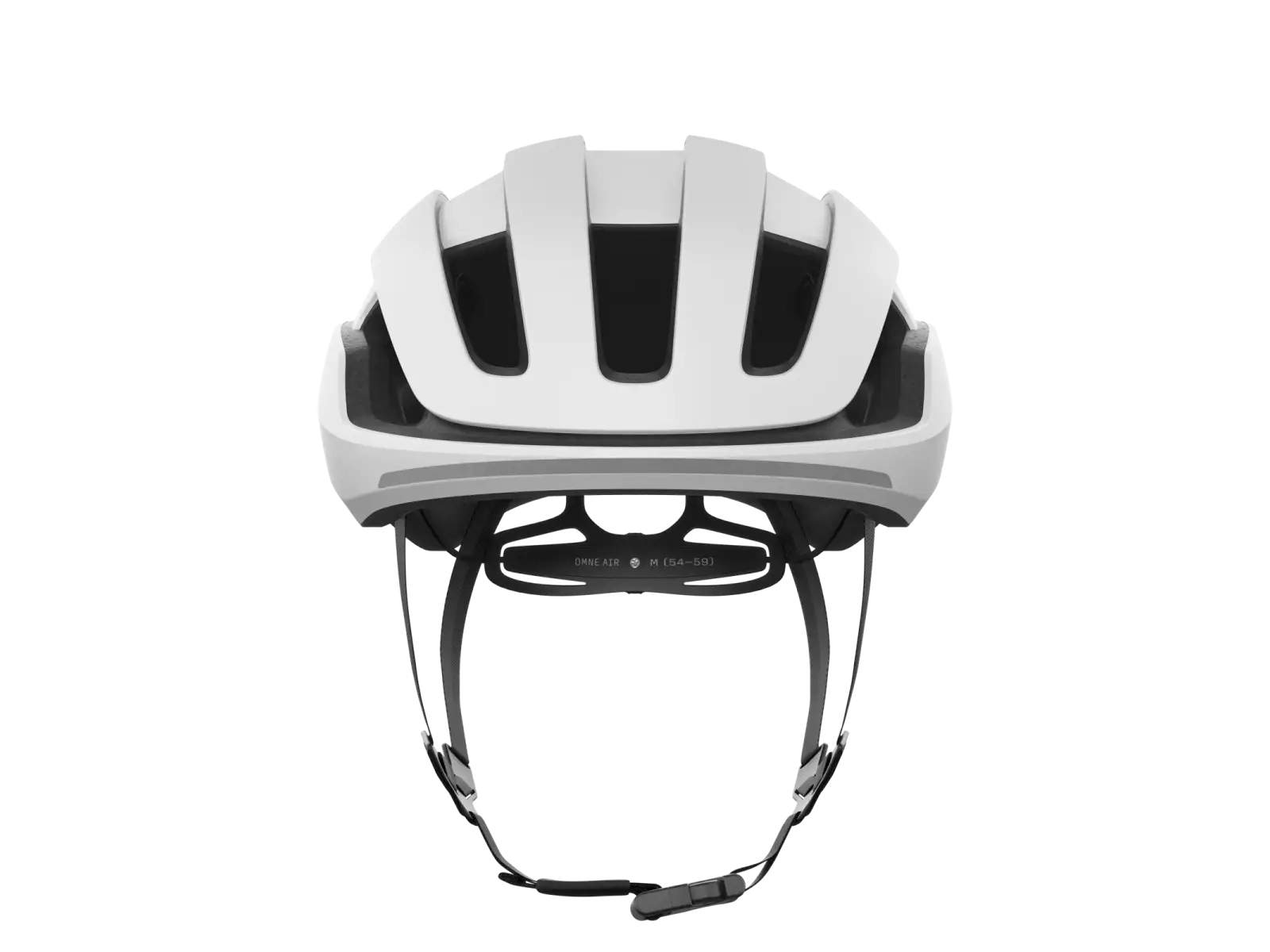 POC Omne Beacon MIPS cestná prilba Hydrogen White Matt/Uranium Black Matt