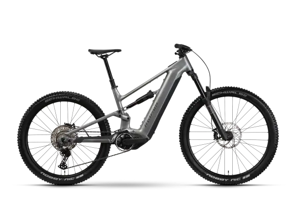 Raymon Ravor Comp darksilver marble celoodpružené elektrobicykel