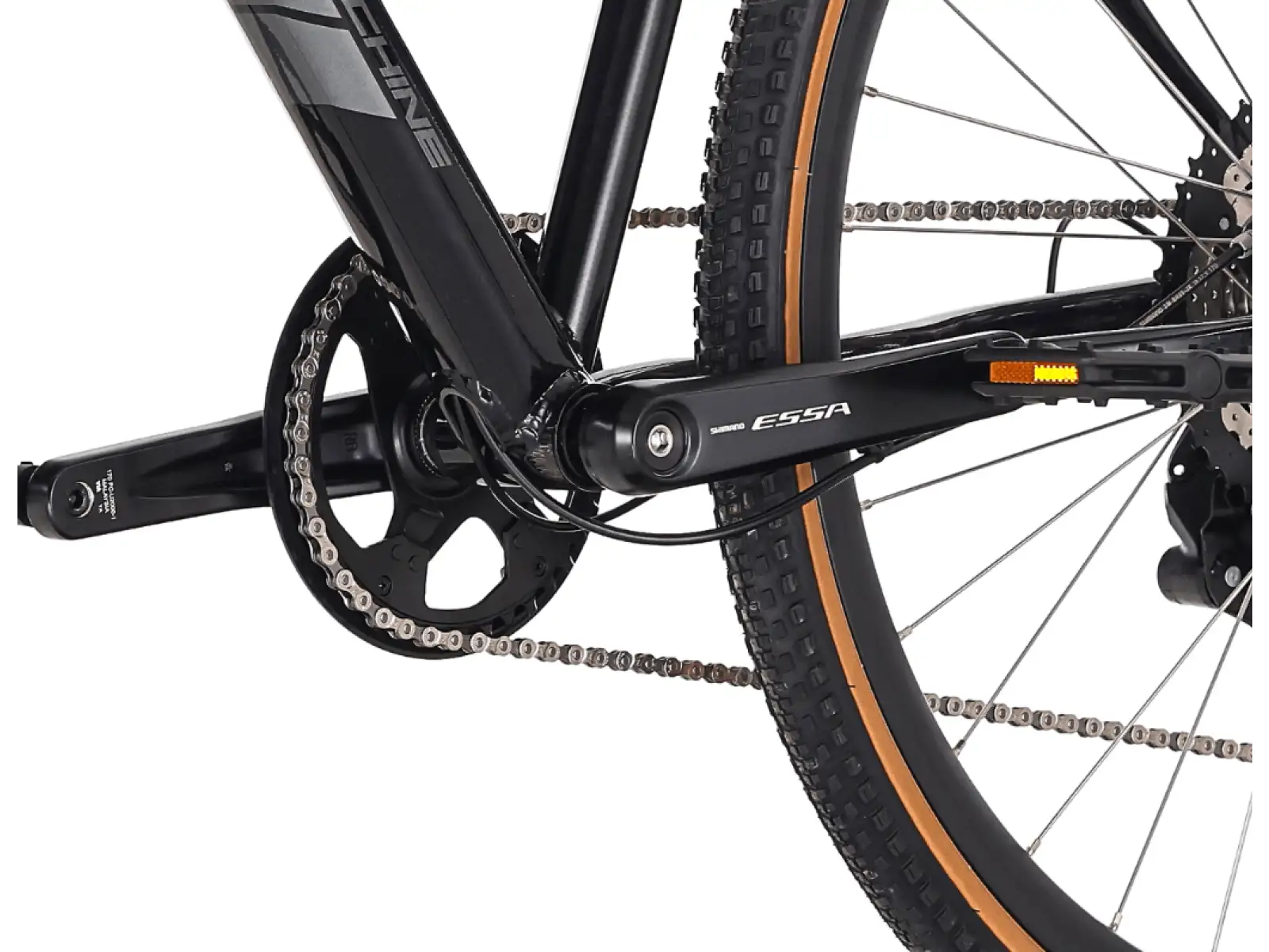Rock Machine Rokk SL trekingový bicykel Matte Black
