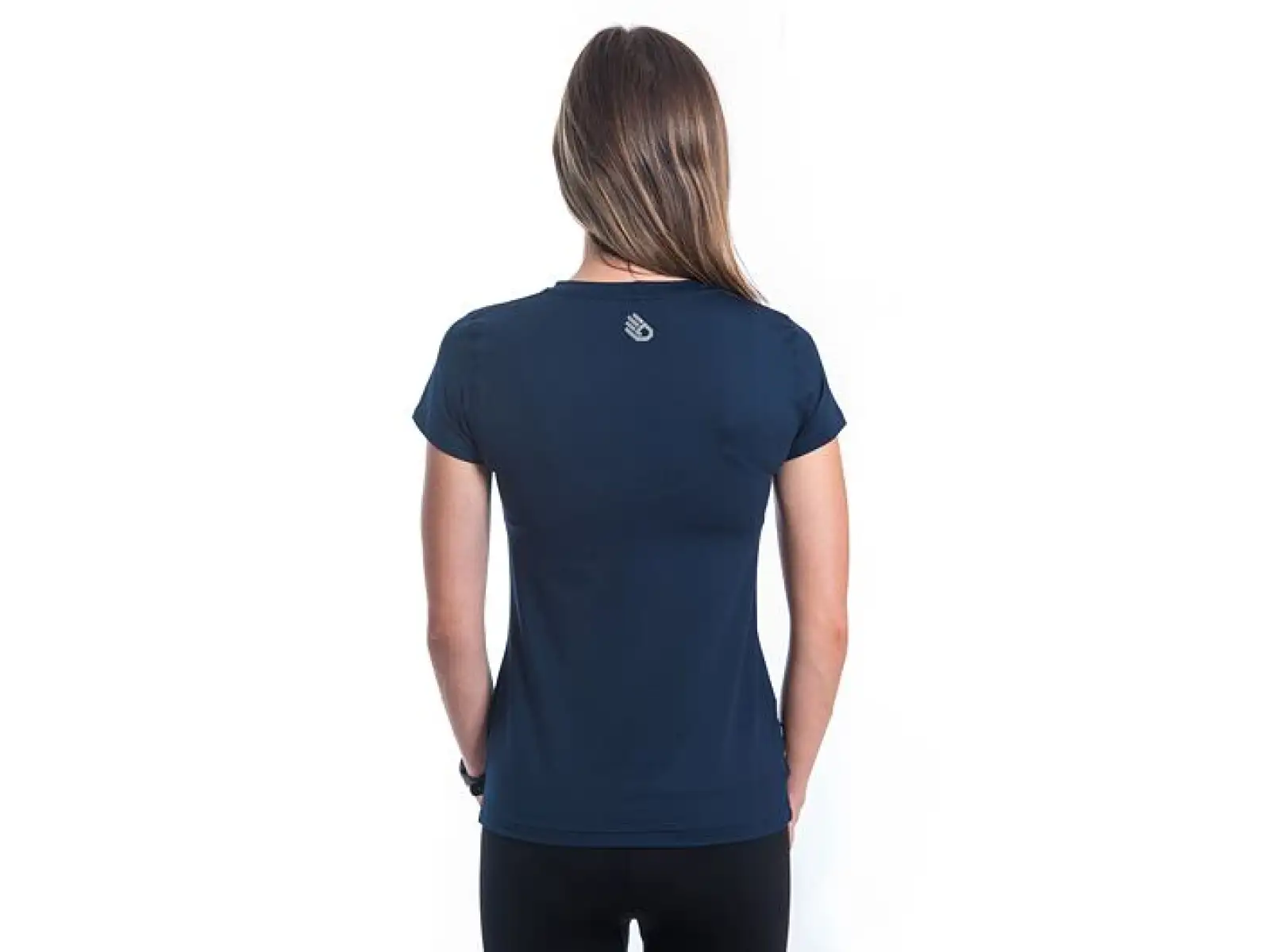 Sensor Coolmax Tech Fox dámske tričko krátky rukáv Deep Blue