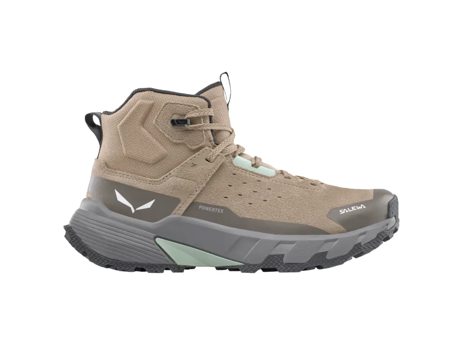 Salewa Pedroc 2 Leather Mid PTX dámske topánky Quicksand/Bungee Cord