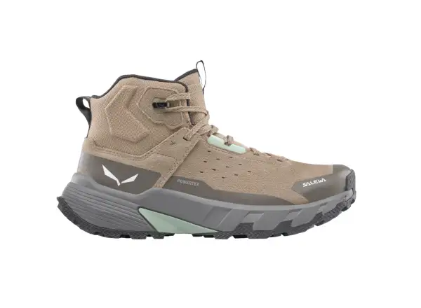 Salewa Pedroc 2 Leather Mid PTX dámske topánky Quicksand/Bungee Cord