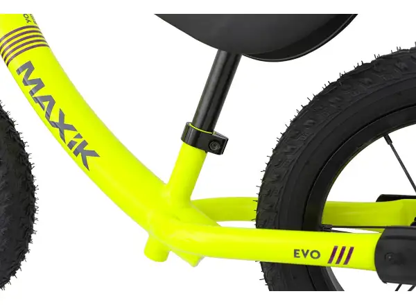 odrážadlo MAXÍK Evo Lite fluo žltá/fialová