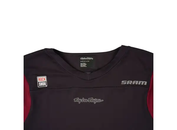Troy Lee Designs x SRAM Skyline pánsky dres krátky rukáv Radioscape Black/Berry
